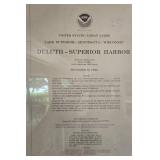 Framed Nautical Chart of Duluth-Superior Harbor