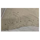 Framed Nautical Chart of Lake Superior by NOAA