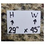 Framed Nautical Chart of Lake Superior by NOAA