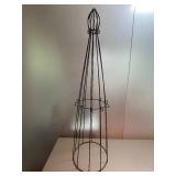 Freestanding Metal Garden Trellis, 40+ Inches Tall