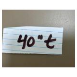 Freestanding Metal Garden Trellis, 40+ Inches Tall