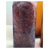 Set of Assorted Antique Glass Bottles