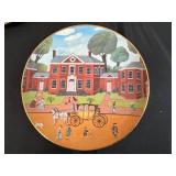 Set of 4 Ridgewood Fine China Plates from The Colonial Heritage Series