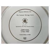 Set of 4 Ridgewood Fine China Plates from The Colonial Heritage Series