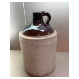 Set of 3 Vintage Stoneware Jugs with Handles