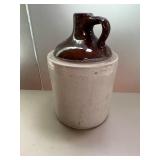 Set of Vintage Stoneware Jug and Large Pot