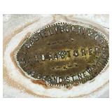 Antique Plaster Plaque by L. Castelvecchi & Co