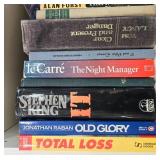 Collection of Books Including Fiction and Non-Fiction Titles