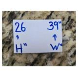 Harvey Edwards Art Expo 1982 New York Poster with Custom Frame