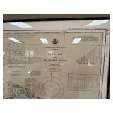 Framed Nautical Chart of Tampa Bay and St. Joseph Sound