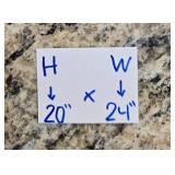 Framed Nautical Chart of Okeechobee Waterway