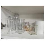 Assorted Glass and Ceramic Mug Collection