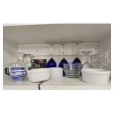 Collection of Assorted Glass and Porcelain Diningware