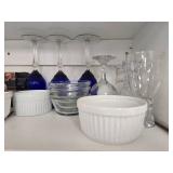 Collection of Assorted Glass and Porcelain Diningware