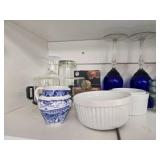 Collection of Assorted Glass and Porcelain Diningware