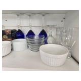 Collection of Assorted Glass and Porcelain Diningware