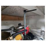 Assorted Kitchenware Including Pots, Pans, and Glass Dish