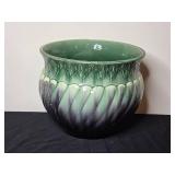 Set of 2 Decorative Clay and Ceramic Vases