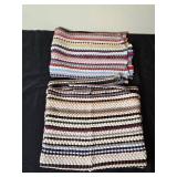 Collection of Home Textiles and Decorative Driftwood