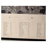 Framed Aerial Photomosaic of Lake Minnetonka 1963