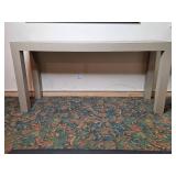 Modern Beige Console Table with 29" Height