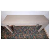 Modern Beige Console Table with 29" Height