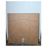 Framed Vintage Linen Handkerchief with Lace Detail