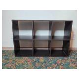 Six-Shelf Black Storage Cube Organizer