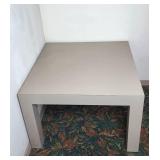 Beige Square Table 20" x 30" x 30"