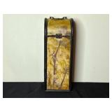 Mini Wooden Drawer Set for Jewelry or Organizing and Decorative Case with Tropical Design