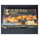Popover Pan and Assorted Storage Bins and Cooler