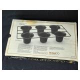 Popover Pan and Assorted Storage Bins and Cooler