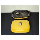 Variety of Vintage Kitchenware with Presto Electric Skillet
