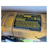 Lot of 3 Power Tools: Dewalt Angle Grinder, Wagner Heat Gun, and Biscuit Jointer