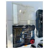 Bosch Jigsaw with Case, Ryobi 18V Drill Set, and Drill Bits