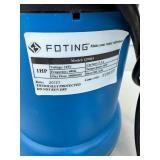 Foting 1HP Submersible Water Pump, Model Q9003