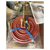 Chicago Electric Portable Torch Kit with Oxygen and Acetylene Tanks