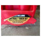 Chicago Electric Portable Torch Kit with Oxygen and Acetylene Tanks