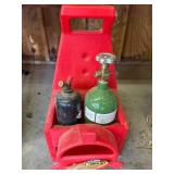 Chicago Electric Portable Torch Kit with Oxygen and Acetylene Tanks