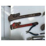 Collection of Assorted Hand Tools with Container