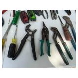 Collection of Assorted Hand Tools with Container