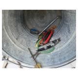 Collection of Assorted Hand Tools with Container