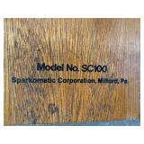 Vintage Wooden Mechanics Creeper Model SC100 by Spartomatic Corporation