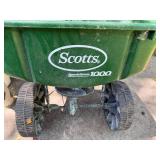 Assorted Lawn Care Tools including Scotts Spreader