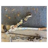 Used Jack and Come Along Set for Automotive and Lifting Tasks