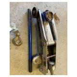 Used Jack and Come Along Set for Automotive and Lifting Tasks