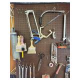 Assorted Hand Tools and Workshop Equipment Collection