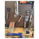 Assorted Hand Tools and Workshop Equipment Collection