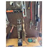 Assorted Hand Tools and Workshop Equipment Collection