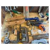 Assorted Hand Tools and Workshop Equipment Collection